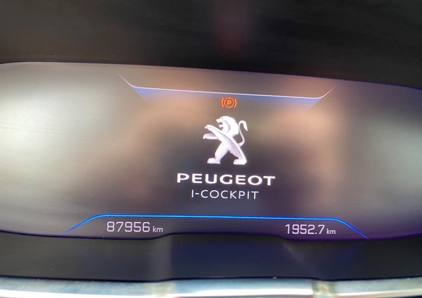 Peugeot 5008 cena 66900 przebieg: 87000, rok produkcji 2021 z Pleszew małe 466